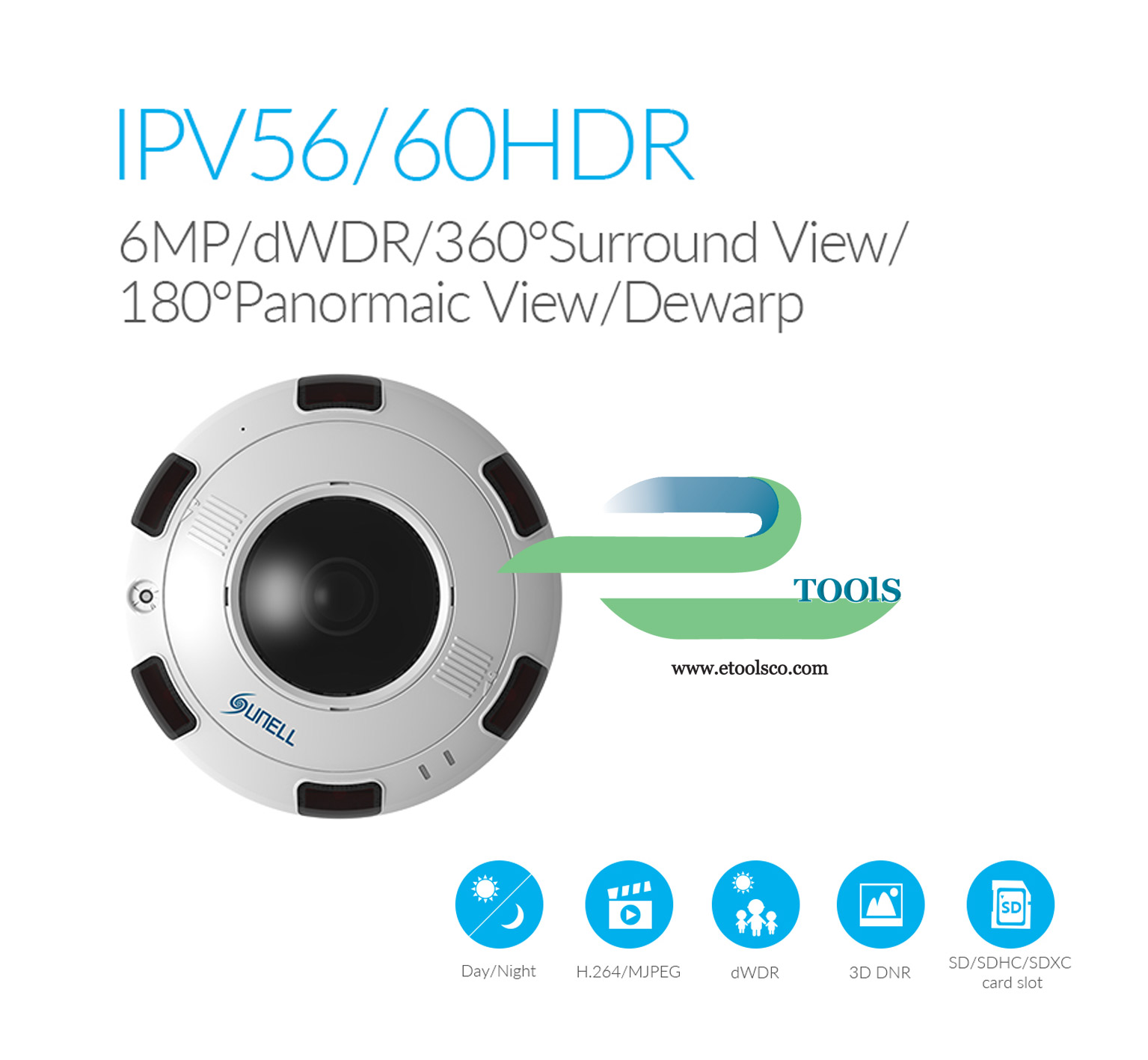 دوربین مداربسته شبکه سانل SN IPV56/60HDR